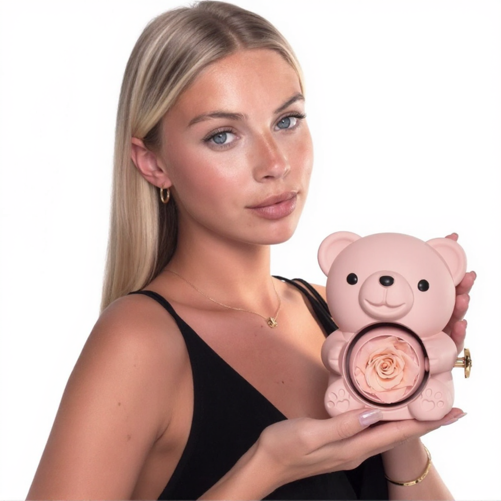 Eternal Bear & Personalized Necklace