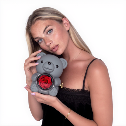 Eternal Bear & Personalized Necklace