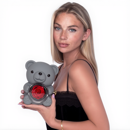 Eternal Bear & Personalized Necklace