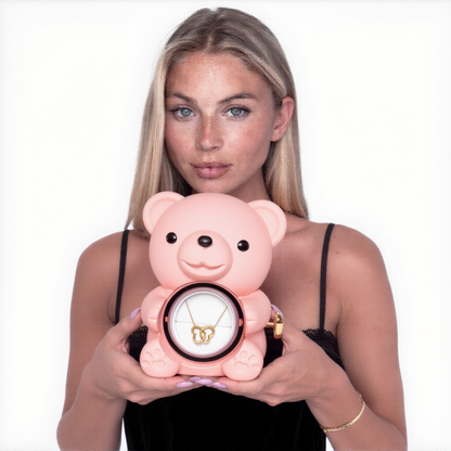 Eternal Bear & Personalized Necklace